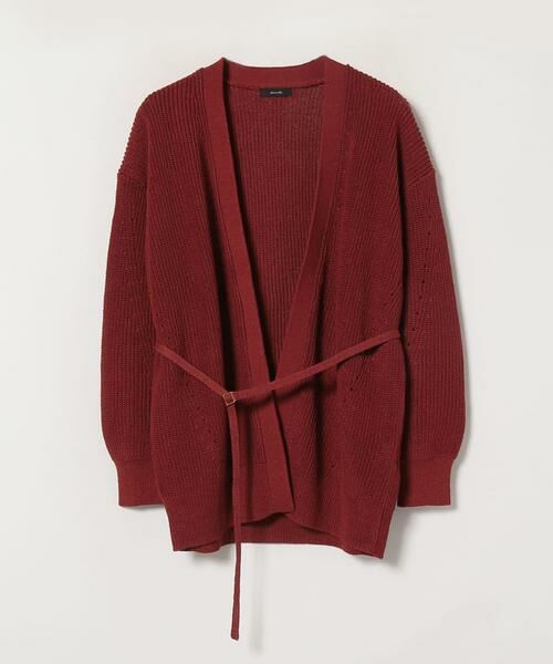 ＊＊allureville / アルアバイル ニット・セーター | ギマコットンミドルタケトッパー（ブラウン系）