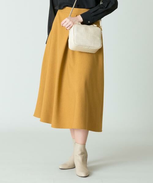 ＊＊allureville / アルアバイル スカート | ウールライクポリフレアスカート | 詳細7