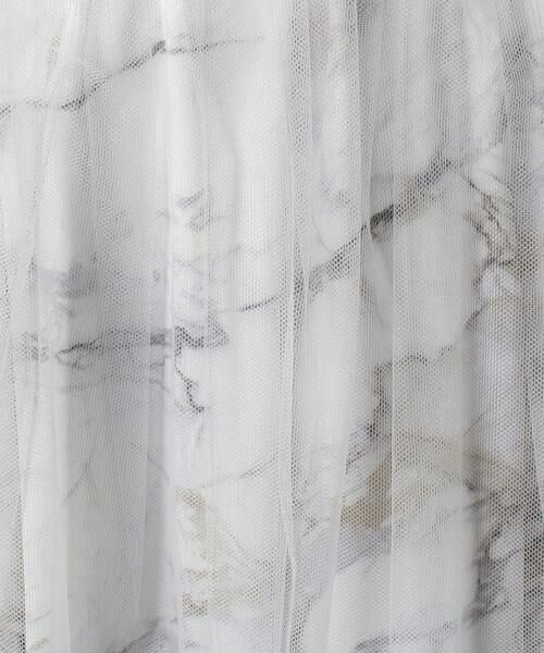 ＊＊allureville / アルアバイル スカート | マーブルプリントシアーレイヤリングスカート | 詳細6