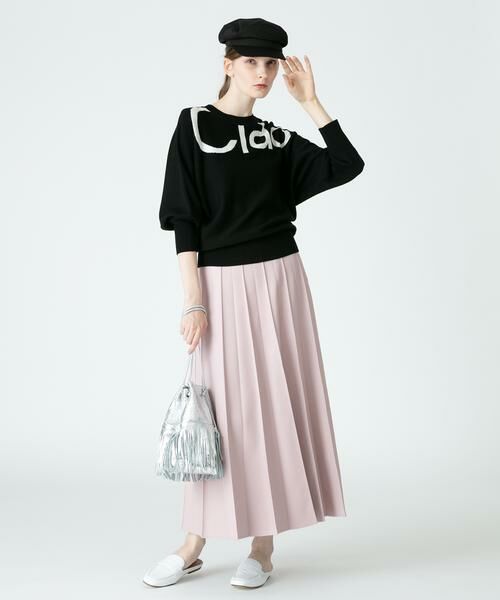 ＊＊allureville / アルアバイル スカート | フェイクレザータックプリーツスカート | 詳細4