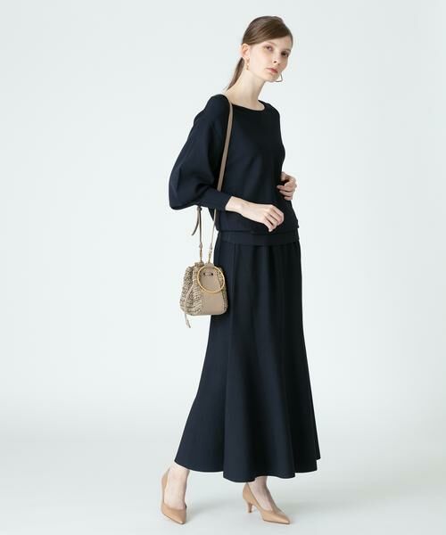 【新品♥】定価25300円・アルアバイル・ソウバリマーメイドスカート・ネイビー セール】 【セットアップ対応商品】ソウバリマーメイドスカート