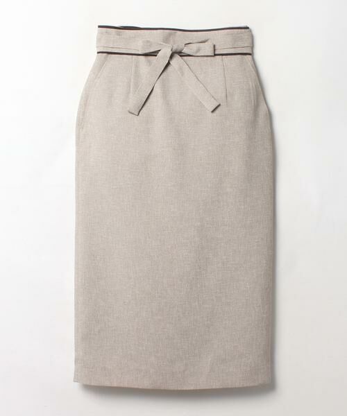 ＊＊allureville / アルアバイル スカート | ハイショクサッシュツキタイトスカート（ベージュ）