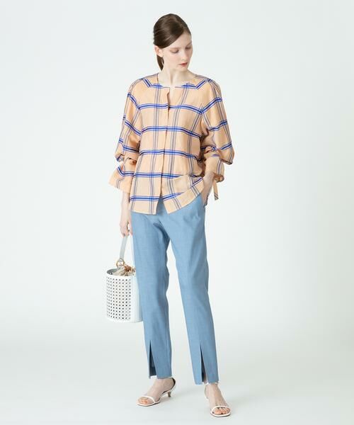 ＊＊allureville / アルアバイル パンツ | オックスフロントスリットパンツ | 詳細11