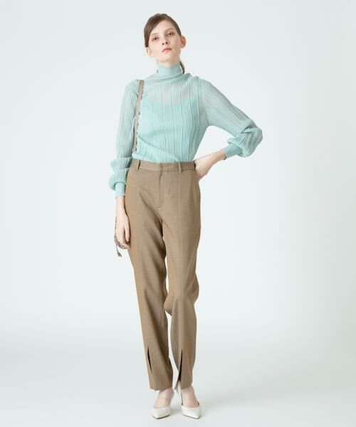 ＊＊allureville / アルアバイル パンツ | オックスフロントスリットパンツ | 詳細13