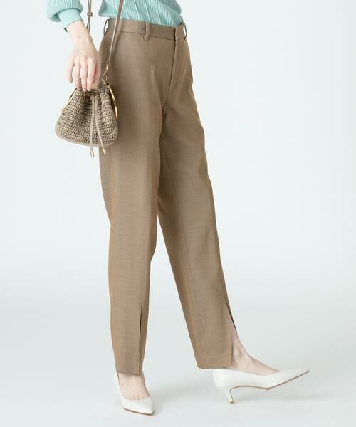 ＊＊allureville / アルアバイル パンツ | オックスフロントスリットパンツ | 詳細18