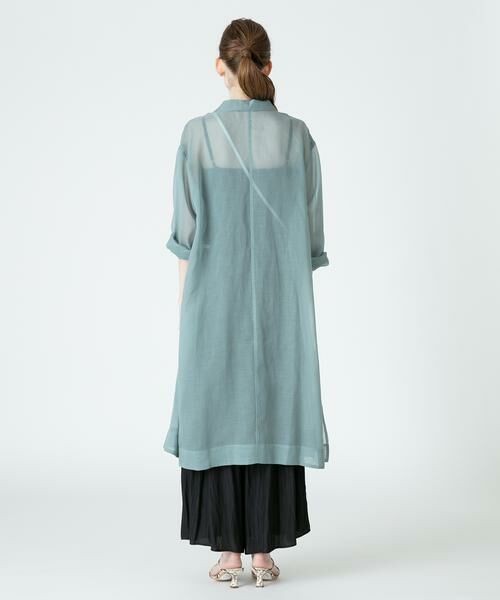 【限定値下！allureville 美品】知的ハンサム！シャツワンピース セール】 【LOULOU WILLOUGHBY】ランダムプリーツワンピース