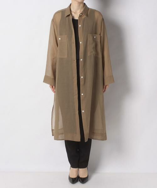 【限定値下！allureville 美品】知的ハンサム！シャツワンピース 限定値下！allureville 美品】知的ハンサム！シャツワンピース