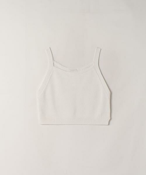 ＊＊allureville / アルアバイル キャミソール・チューブトップ | リリーテープビスチェタンクプルオーバー（ホワイト）