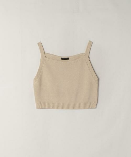 ＊＊allureville / アルアバイル キャミソール・チューブトップ | リリーテープビスチェタンクプルオーバー（ベージュ）