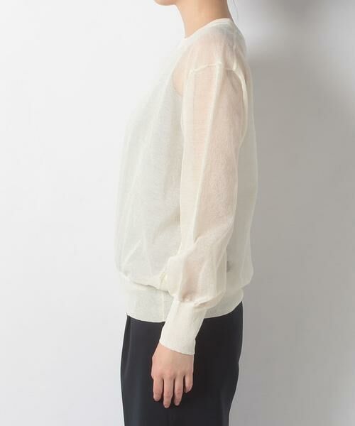 ＊＊allureville / アルアバイル ニット・セーター | ラミーメランジシアープルオーバー | 詳細2