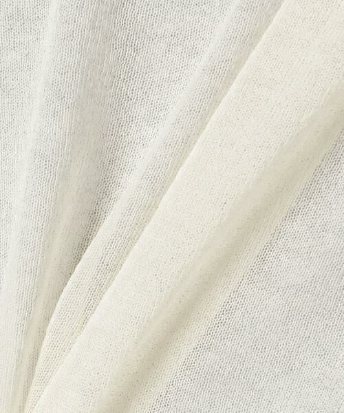 ＊＊allureville / アルアバイル ニット・セーター | ラミーメランジシアープルオーバー | 詳細5