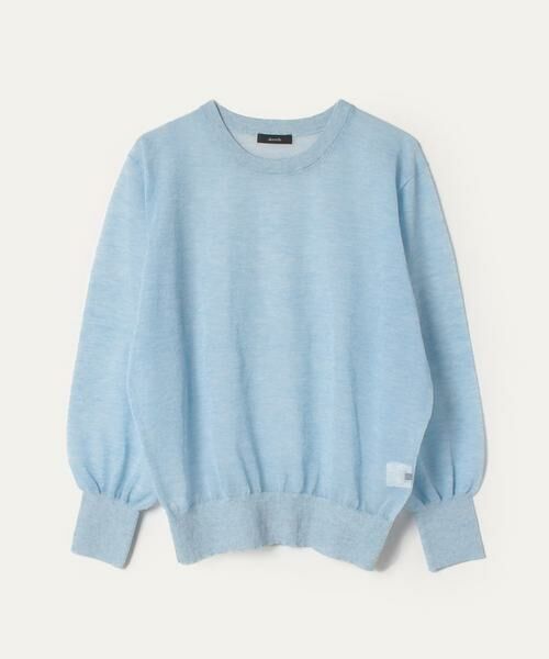 ＊＊allureville / アルアバイル ニット・セーター | ラミーメランジシアープルオーバー | 詳細7