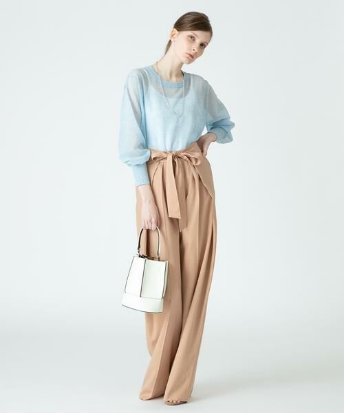 ＊＊allureville / アルアバイル ニット・セーター | ラミーメランジシアープルオーバー | 詳細13