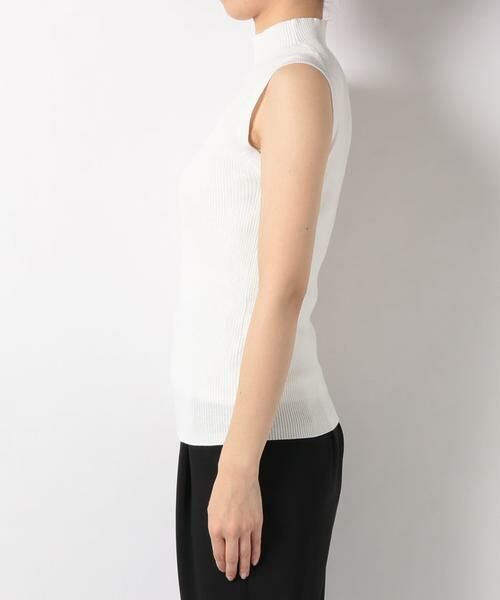 ＊＊allureville / アルアバイル ニット・セーター | コットンモダールリブモックネック | 詳細2