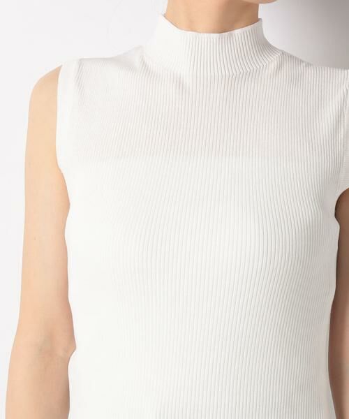 ＊＊allureville / アルアバイル ニット・セーター | コットンモダールリブモックネック | 詳細4