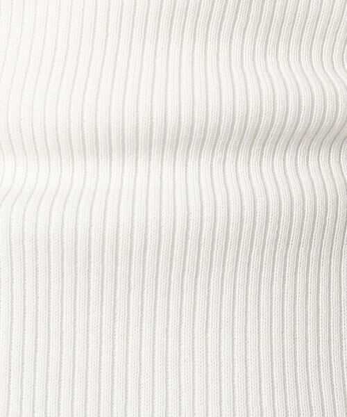 ＊＊allureville / アルアバイル ニット・セーター | コットンモダールリブモックネック | 詳細5