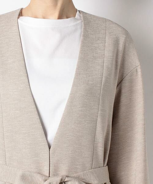 ＊＊allureville / アルアバイル その他アウター | リネンライクガウンコート | 詳細4