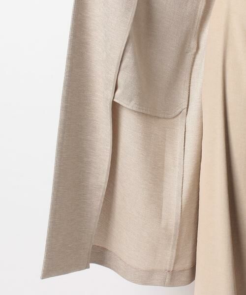 ＊＊allureville / アルアバイル その他アウター | リネンライクガウンコート | 詳細6