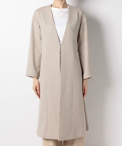 ＊＊allureville / アルアバイル その他アウター | リネンライクガウンコート | 詳細7