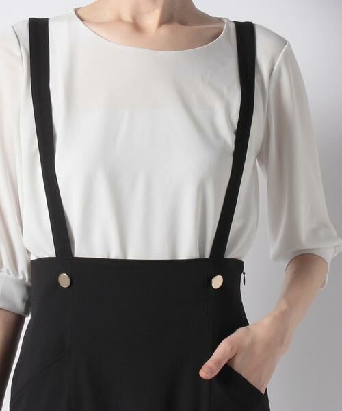 ＊＊allureville / アルアバイル スカート | メタル釦サロペットスカート | 詳細4