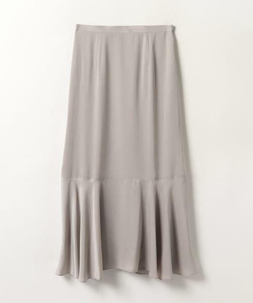 ＊＊allureville / アルアバイル スカート | ヴィーナススエードマーメイドスカート（グレー）