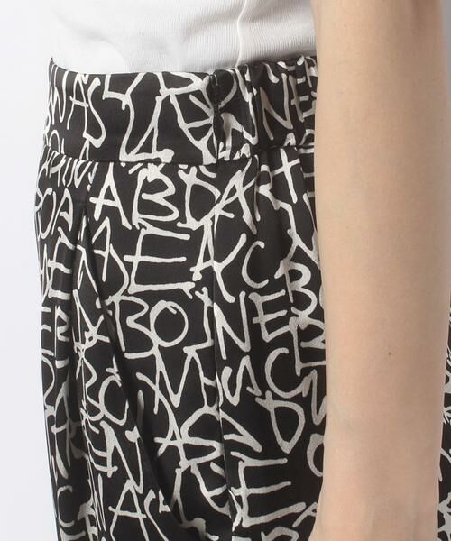 ＊＊allureville / アルアバイル パンツ | グラフティプリントストレートパンツ | 詳細5