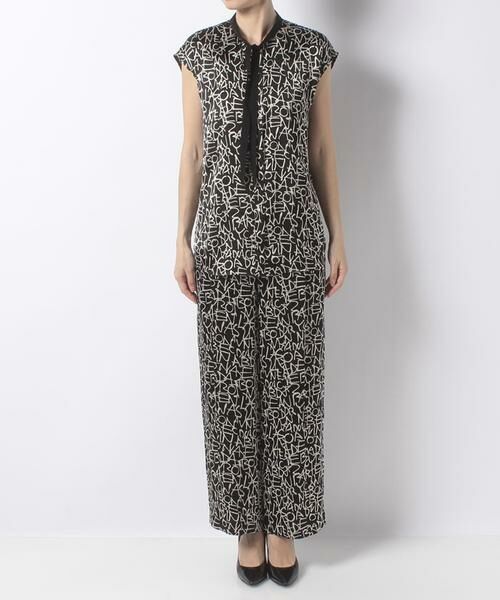 ＊＊allureville / アルアバイル パンツ | グラフティプリントストレートパンツ | 詳細7