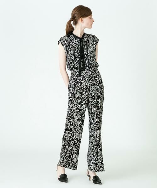 ＊＊allureville / アルアバイル パンツ | グラフティプリントストレートパンツ | 詳細9