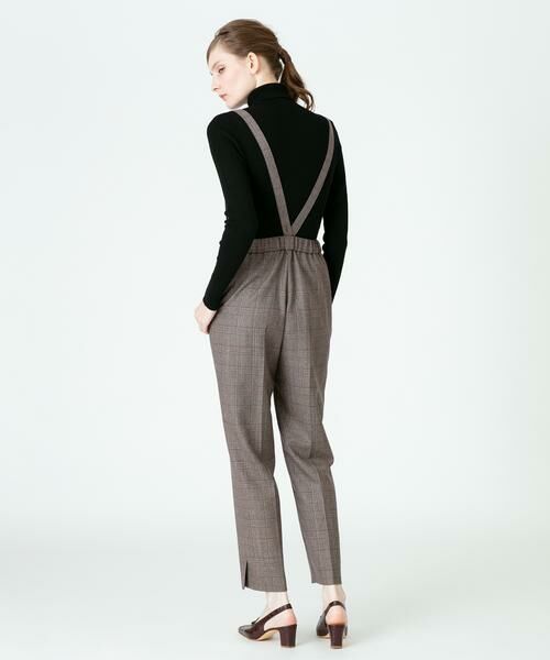＊＊allureville / アルアバイル パンツ | ウールチェックサスペンダーパンツ | 詳細11