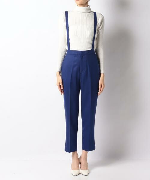 ＊＊allureville / アルアバイル サロペット・オールインワン | ハイカントフラノサスペンダーパンツ | 詳細10