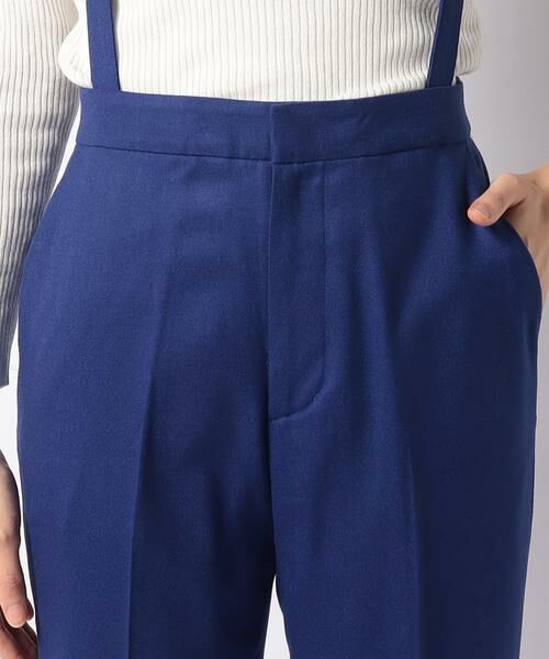 ＊＊allureville / アルアバイル サロペット・オールインワン | ハイカントフラノサスペンダーパンツ | 詳細16