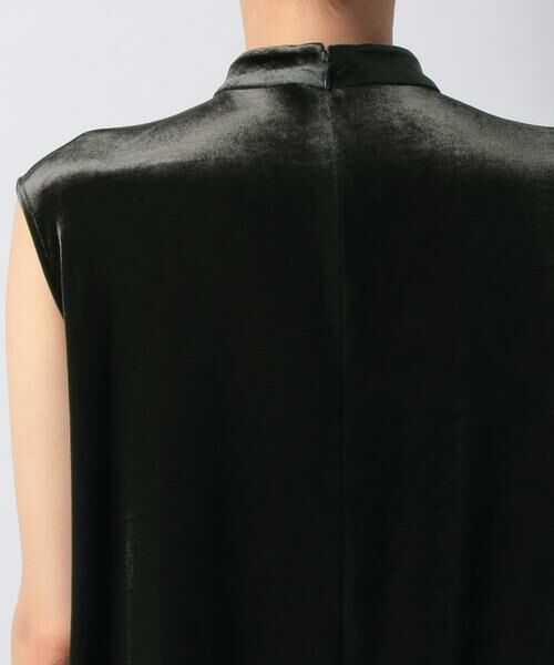 ＊＊allureville / アルアバイル ワンピース | トリアセベロアフレアドレープワンピース | 詳細14