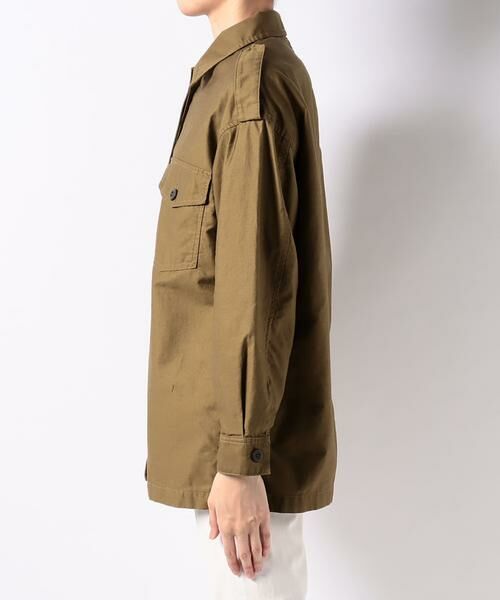 ＊＊allureville / アルアバイル ミリタリージャケット・コート | CバックサテンCPOジャケット | 詳細2