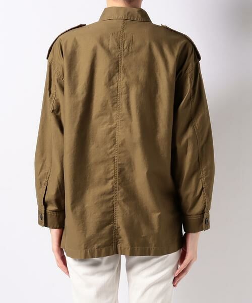 ＊＊allureville / アルアバイル ミリタリージャケット・コート | CバックサテンCPOジャケット | 詳細3