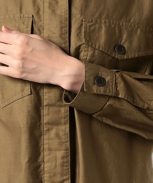 ＊＊allureville / アルアバイル ミリタリージャケット・コート | CバックサテンCPOジャケット | 詳細5
