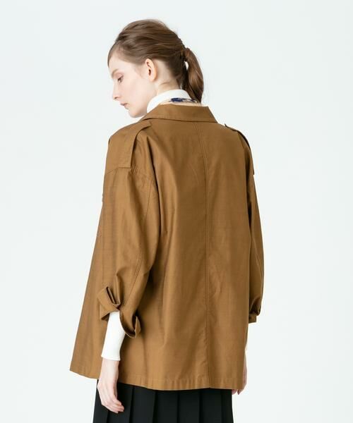 ＊＊allureville / アルアバイル ミリタリージャケット・コート | CバックサテンCPOジャケット | 詳細14
