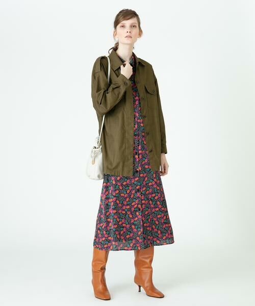 ＊＊allureville / アルアバイル ミリタリージャケット・コート | CバックサテンCPOジャケット | 詳細16