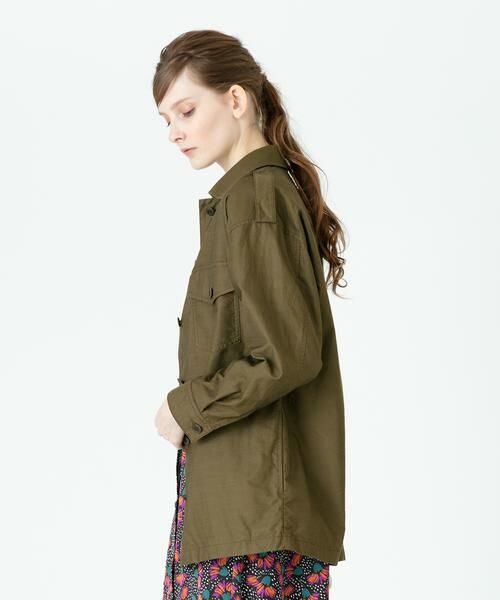 ＊＊allureville / アルアバイル ミリタリージャケット・コート | CバックサテンCPOジャケット | 詳細17