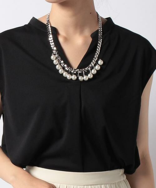 ＊＊allureville / アルアバイル ネックレス・ペンダント・チョーカー | スウィングパールキヘイチェーンネックレス | 詳細4