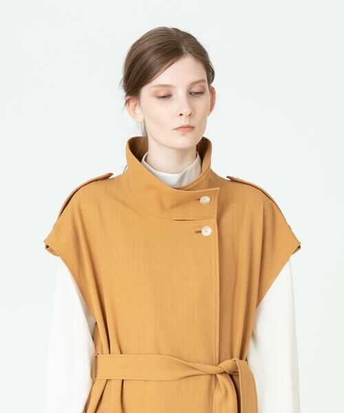 ＊＊allureville / アルアバイル ベスト | MANTECOソフトギャバジレワンピース | 詳細10