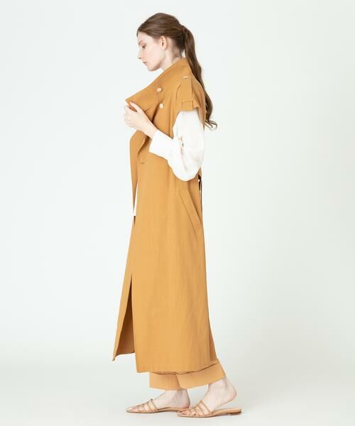 ＊＊allureville / アルアバイル ベスト | MANTECOソフトギャバジレワンピース | 詳細5