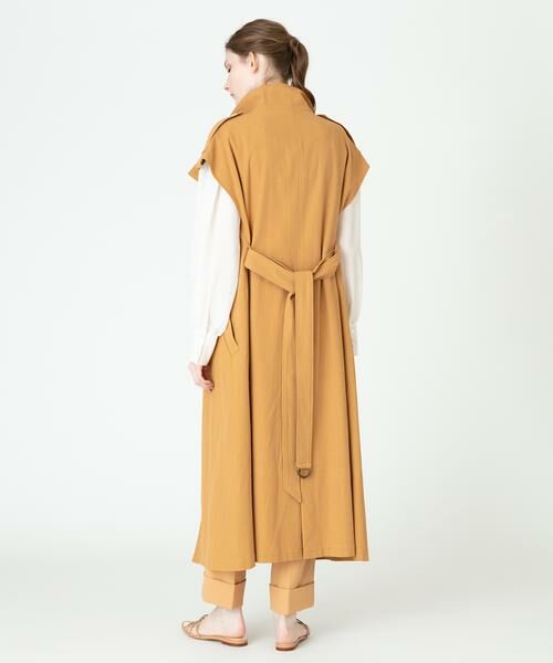 ＊＊allureville / アルアバイル ベスト | MANTECOソフトギャバジレワンピース | 詳細6