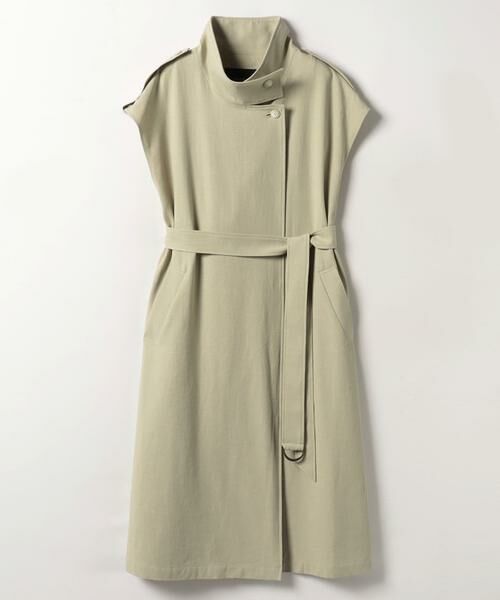 新品　allureville(アルアバイル) ベージュ ベスト　ジレ allureville ベスト ジレ ストレッチトロショートジレ