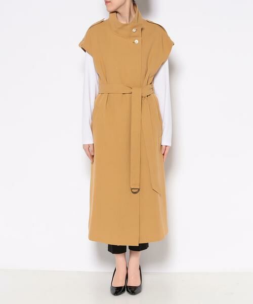 ＊＊allureville / アルアバイル ベスト | MANTECOソフトギャバジレワンピース | 詳細11