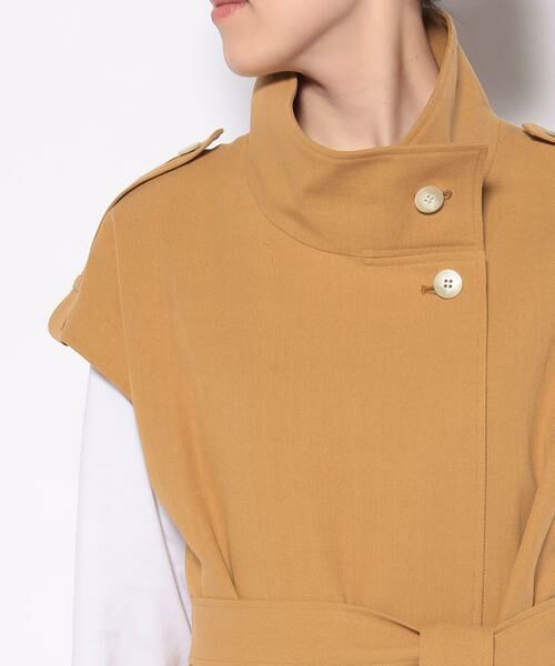 ＊＊allureville / アルアバイル ベスト | MANTECOソフトギャバジレワンピース | 詳細14