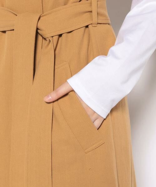 ＊＊allureville / アルアバイル ベスト | MANTECOソフトギャバジレワンピース | 詳細15