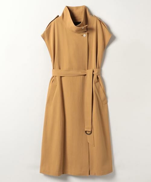 ＊＊allureville / アルアバイル ベスト | MANTECOソフトギャバジレワンピース（オレンジ）