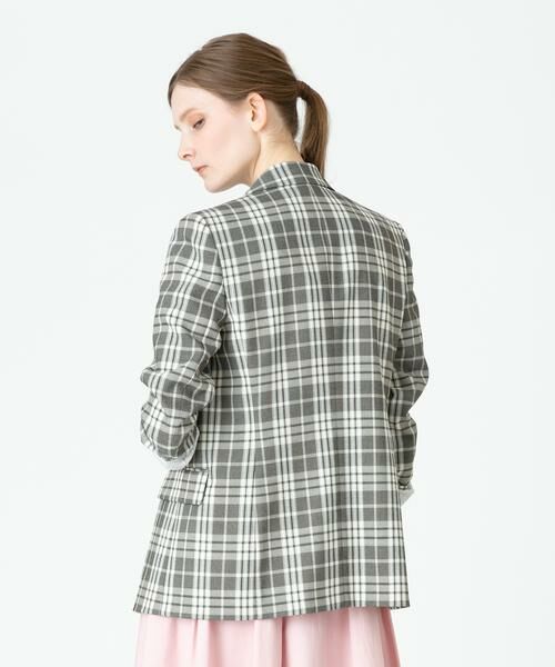 セール】 チェックダブルジャケット （テーラードジャケット