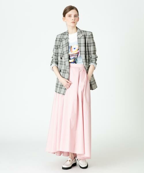 セール】 チェックダブルジャケット （テーラードジャケット