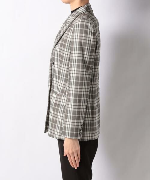 アルアバイル　チェックダブルジャケット allureville（アルアバイル）の「ウールチェックダブル